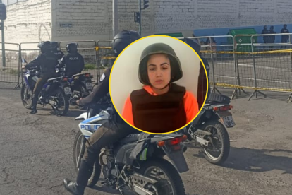 Mayra Salazar fue liberada de la cáncer de Ambato.