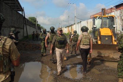 Fuerzas Armadas y Policía llevó a cabo el operativa en Finca Delia.
