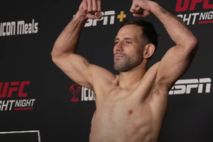 Carlos Vera marcó 136 libras en la báscula.