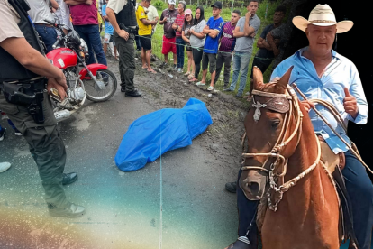 El extinto era promotor de los rodeos montuvios. Iba en motocicleta cuando le dispararon.