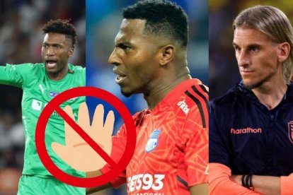 Alexander Domínguez y Pedro Ortiz sin selección.