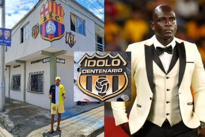 bernan Sánchez es artista de la pintura de Santa Rosa, El Oro