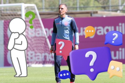 Sebastián Beccacece y sus elegidos para jugar ante Venezuela y Chile.