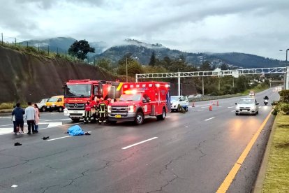 La víctima del siniestro de tránsito tenía 71 años.