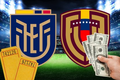 La selección de Ecuador recibe a Venezuela.