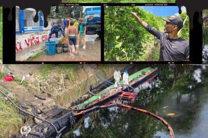 El derrame de petróleo en Quinindé deja una estela de devastación y afecta el sustento de miles de familias.