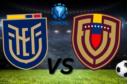 Ecuador recibe a Venezuela en las Eliminatorias Sudamericanas 2026.