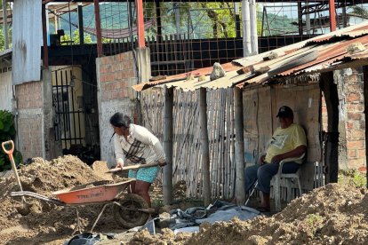El temporal invernal afecta a distintos sectores de Manabí.