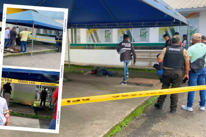 La víctima quedó afuera del Centro de Revisión Técnica Vehicular.