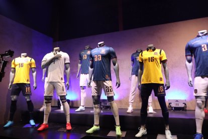 Ecuador usará nuevo uniforme en la recta final de las Eliminatorias Sudamericanas 2026.
