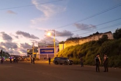 Tarde de violencia en Manta.