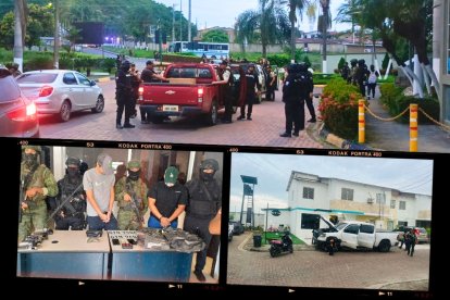 Las intervenciones comenzaron desde horas de la madrugada.