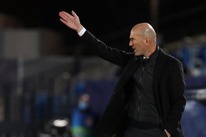 Zinedine Zidane, extécnico francés del Real Madrid.