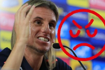 Sebastián Beccacece dijo que todos los jugadores son a su gusto.