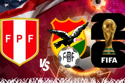 Perú choca con Bolivia en las Eliminatorias.