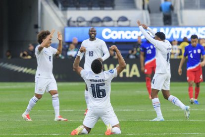 En el Estados Unidos - Panamá, fueron los centroamericanos quienes celebraron.