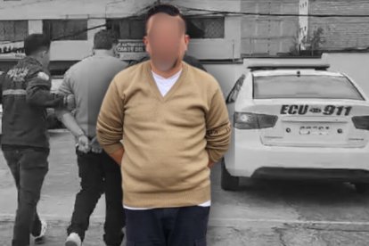 El sospechoso también registra antecedentes penales por estafa. Fue llevado a Manta para continuar con el proceso judicial en su contra.
