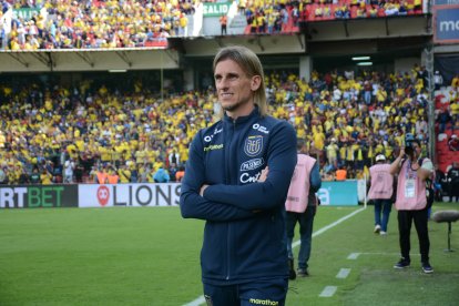 Sebastián Beccacece ante Venezuela.