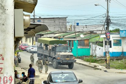 Se ejecutan operativos en Socio Vivienda 1, noroeste de Guayaquil.