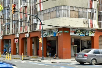 La víctima fue abatida en el centro de Guayaquil.