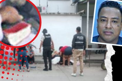 El cuerpo de Daniel Heredia quedó sobre la calzada. Sostenía la Biblia.