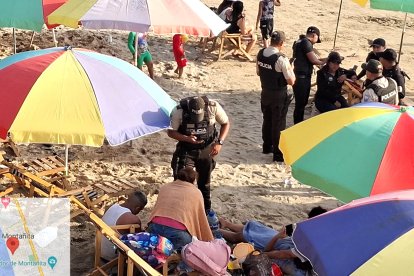 La tragedia ocurrió en el balneario Montañita.