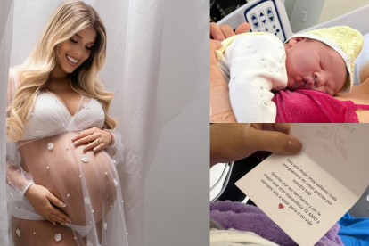 Mafer Pérez dio a luz a su segundo bebé