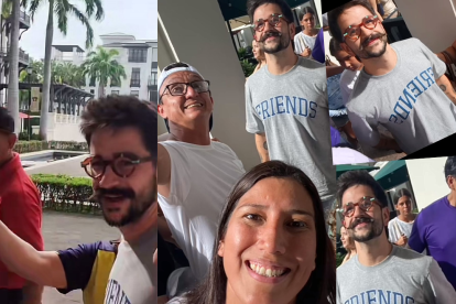 Camilo fue captado en Plaza Lagos, en Samborondón