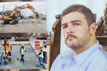 Álvarez impulsa diversas obras de infraestructura en Guayaquil, enfocándose en mejorar las principales avenidas y servicios para los ciudadanos.