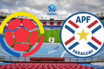 Colombia y Paraguay rivalizan por la jornada 14 de las eliminatorias de la Conmebol.