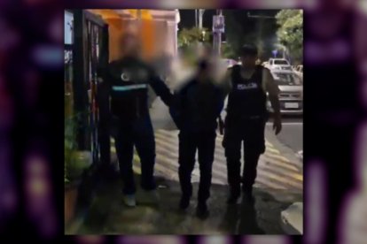 El sospechoso fue detenido en la zona el antiguo aeropuerto capitalino.