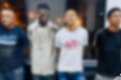 Personas fueron detenidas en Esmeraldas.