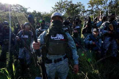 Estos son algunos miembros del Cártel Jalisco Nueva Generación (CJNG).