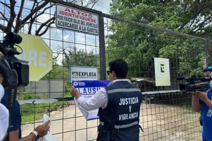 La Dirección de Justicia y Vigilancia clausuró las canteras a inicios de este año.