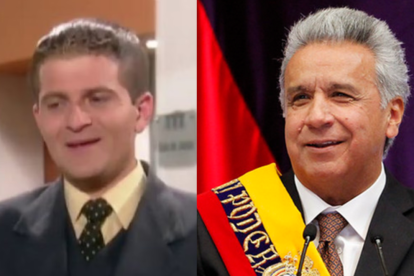 Julio César Herrera y Lenín Moreno