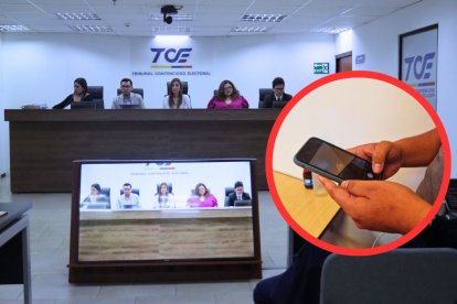 TCE archiva reclamo por prohibición de uso de celulares en el sufragio.