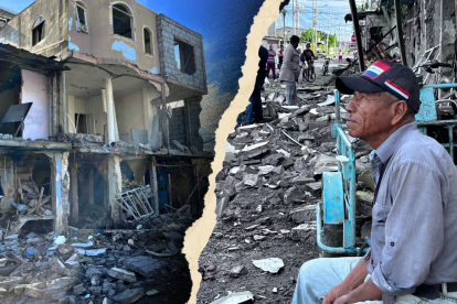 En los moradores hay temor e incertidumbre ante lo que parece una zona de guerra.