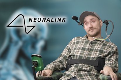 Un hombre paralizado logra controlar un computador con su mente gracias a un chip cerebral.