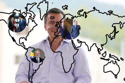 Con un círculo de contactos global, Noboa menciona a presidentes, ampliando su influencia política más allá de Ecuador.