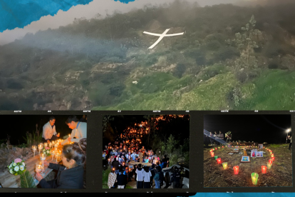 En Alausí recordaron a las víctimas del deslave, dos años después de la tragedia.