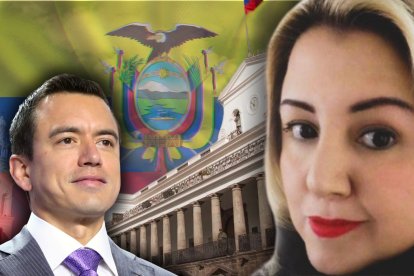 María Moreno, la figura polémica en el entorno de Daniel Noboa.