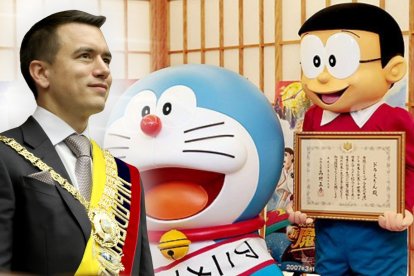 Daniel Noboa ha llamado la atención en Japón.