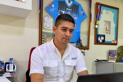 Jaime Estrada Medranda, presidente del Manta FC.