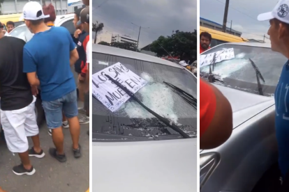 Crimen en el sur de Guayaquil quedó registrado en video posteriormente.