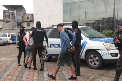 Aprehendidos por crimen en la Juan Montalvo.