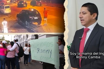 Los familiares y amigos realizaron un plantón para intensificar las labores de búsqueda.