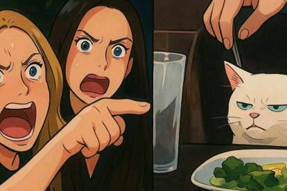 Imagen convertida al estilo de Studio Ghibli con ChatGPT.