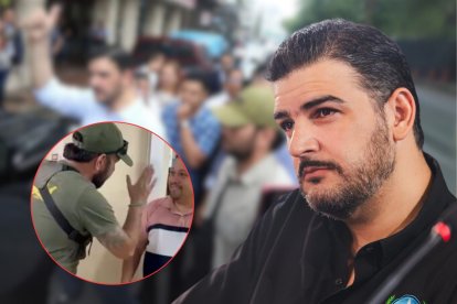 El exjefe de seguridad del alcalde de Guayaquil es señalado por agredir a un abogado municipal.