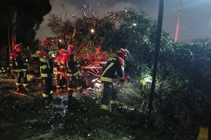 La emergencia alarmó a los habitantes de la zona.