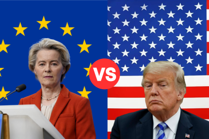 Von der Leyen advirtió al presidente Trump